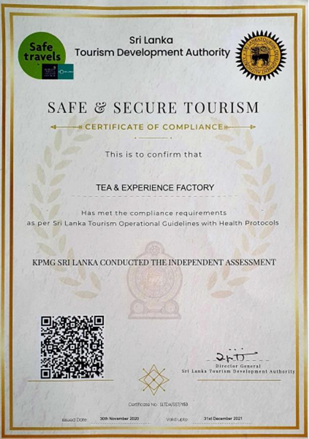 Tea And Experience Factory - Thema Collection 호텔 Mandaran Newara 외부 사진